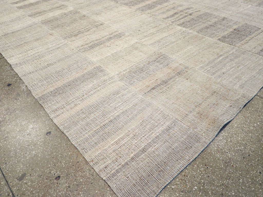 Vintage Turkish Flatweave Kilim , No.30975 - Gss