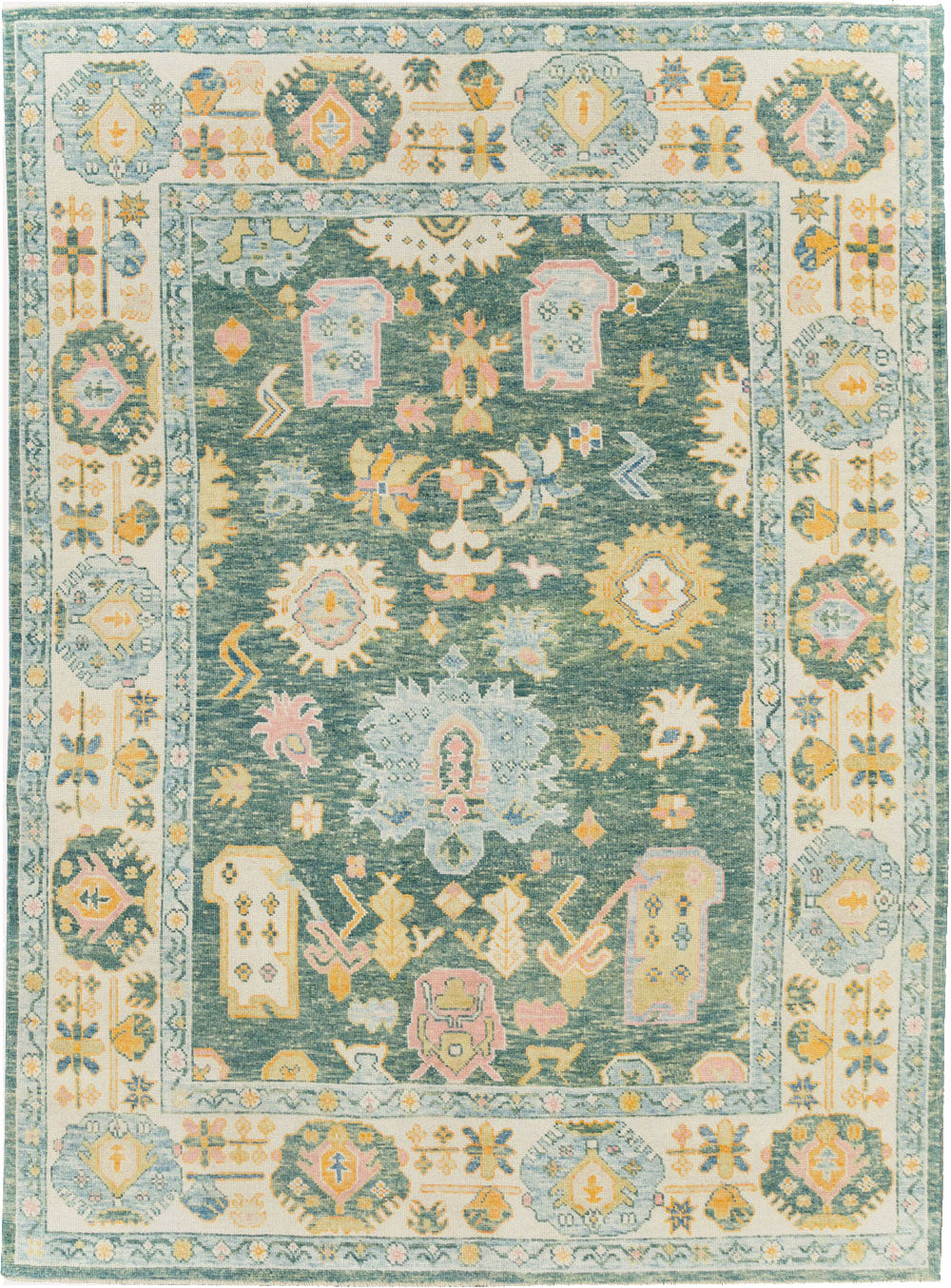 Modern Turkish Oushak, No.30980 - Gss