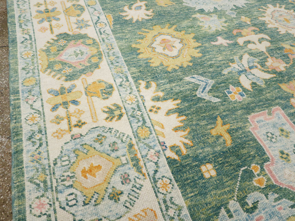 Modern Turkish Oushak, No.30980 - Gss