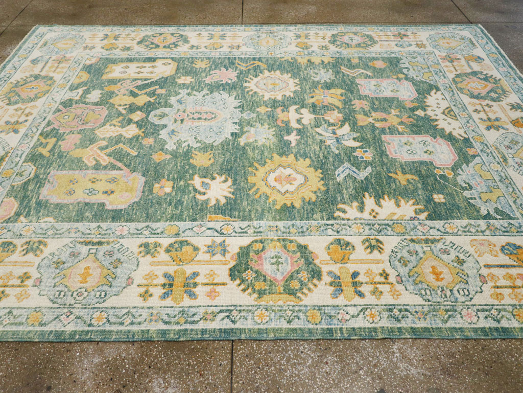 Modern Turkish Oushak, No.30980 - Gss