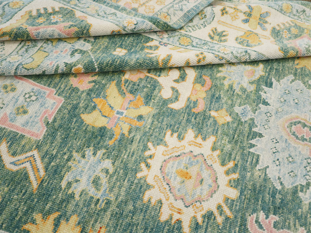 Modern Turkish Oushak, No.30980 - Gss