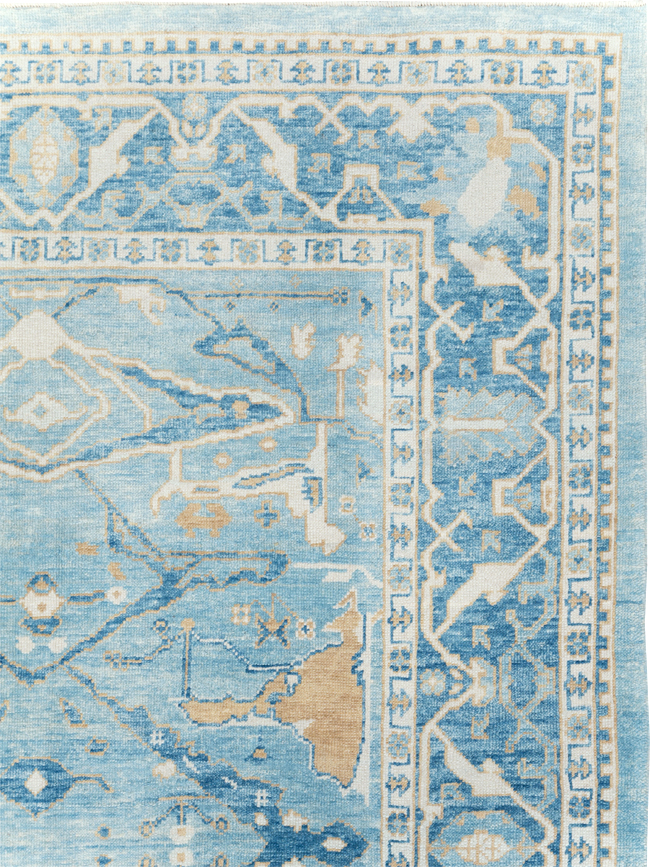 Modern Turkish Oushak Carpet, No.30983 - Gss