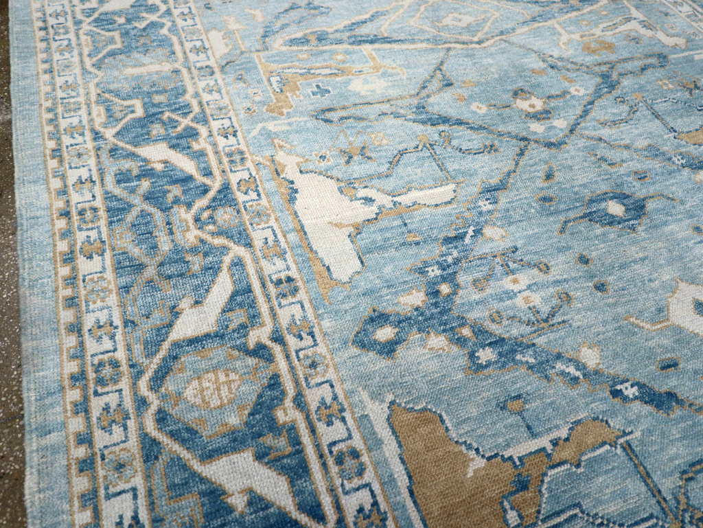 Modern Turkish Oushak Carpet, No.30983 - Gss