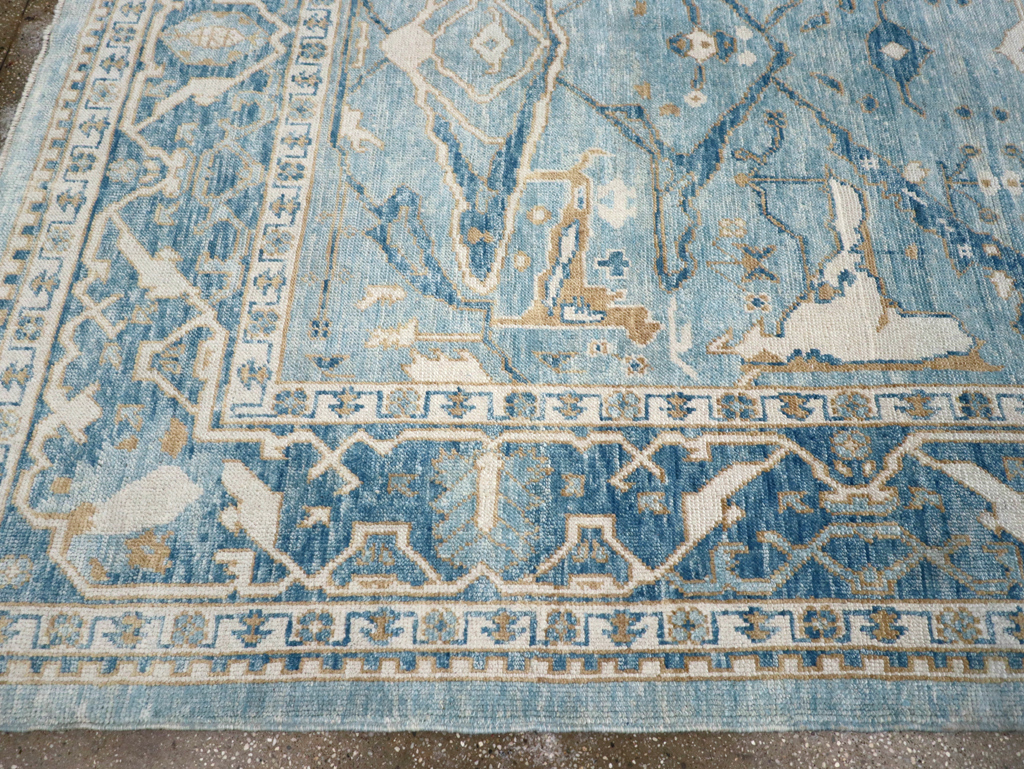 Modern Turkish Oushak Carpet, No.30983 - Gss