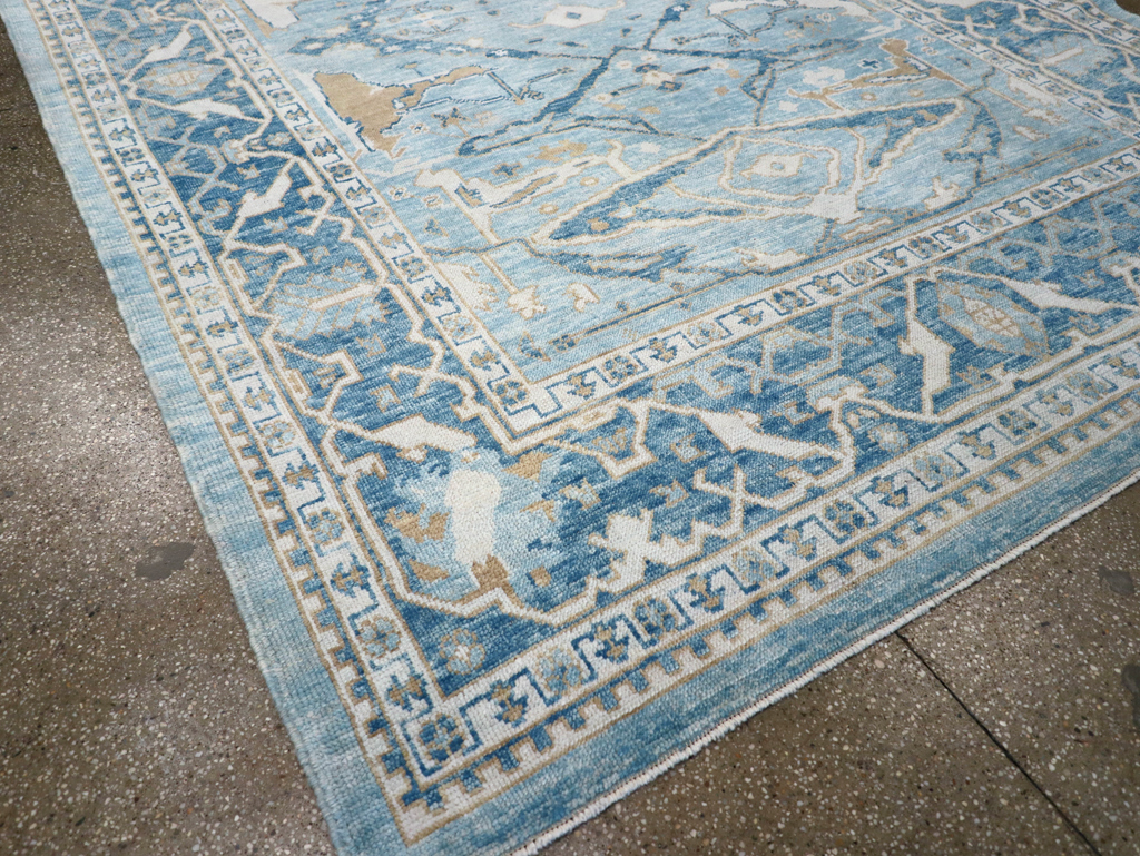 Modern Turkish Oushak Carpet, No.30983 - Gss
