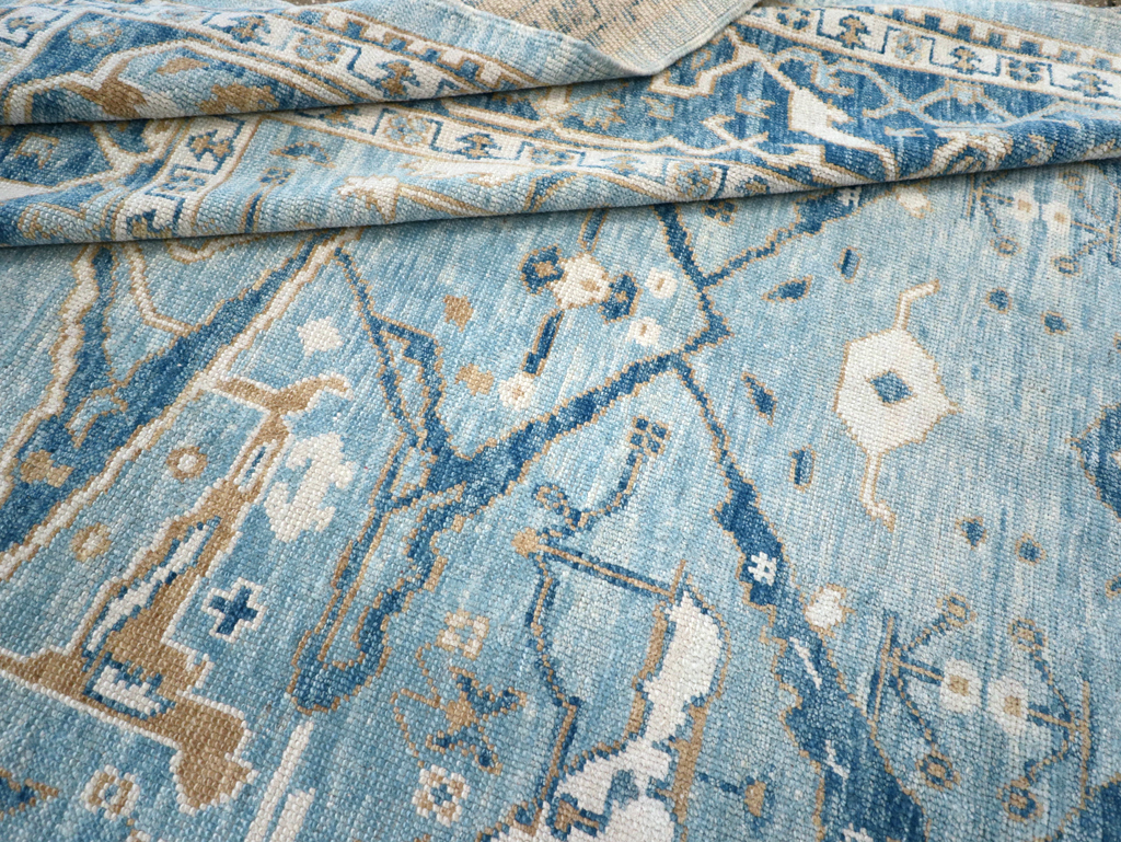 Modern Turkish Oushak Carpet, No.30983 - Gss