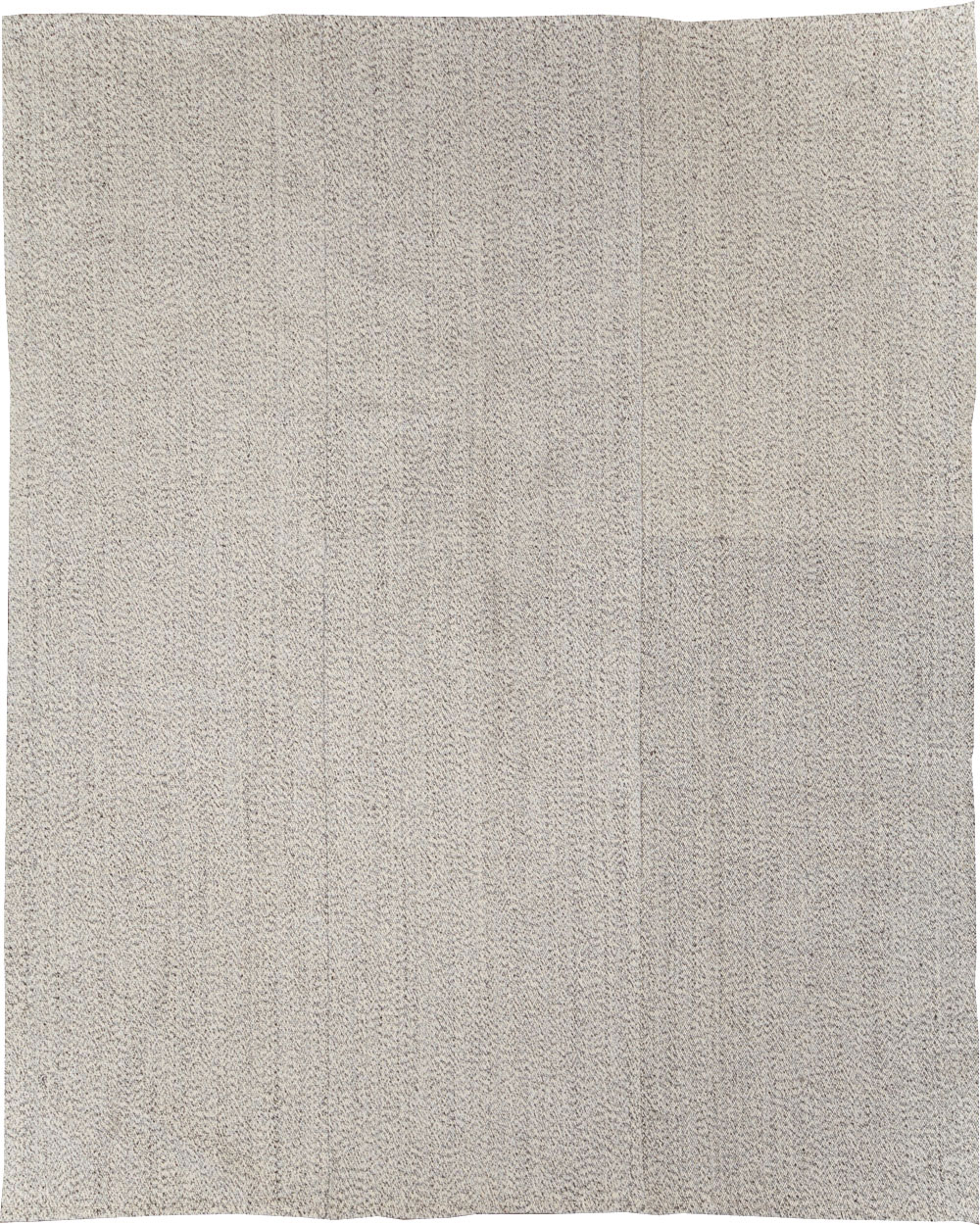 Vintage Turkish Flatweave Kilim Room Size Carpet, No.30984 - Gss