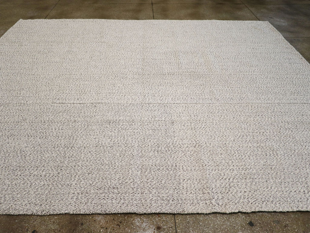 Vintage Turkish Flatweave Kilim Room Size Carpet, No.30984 - Gss