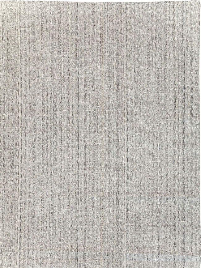 Vintage Turkish Flatweave Kilim Room Size Carpet, No.30987 - Gss