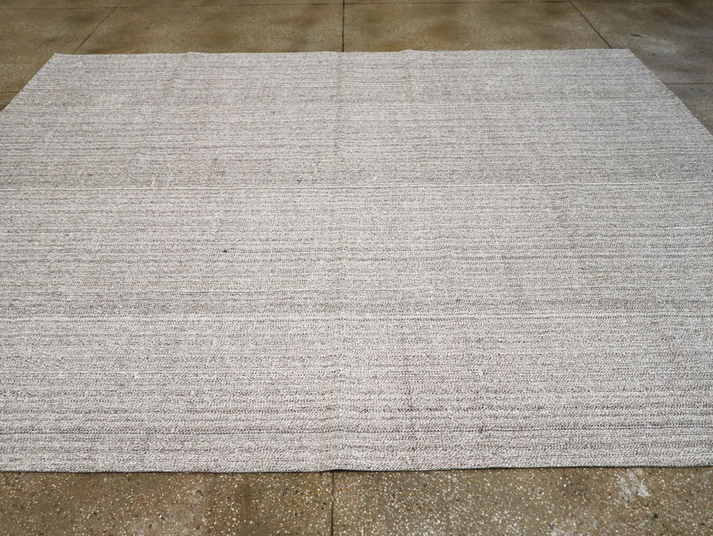 Vintage Turkish Flatweave Kilim Room Size Carpet, No.30987 - Gss