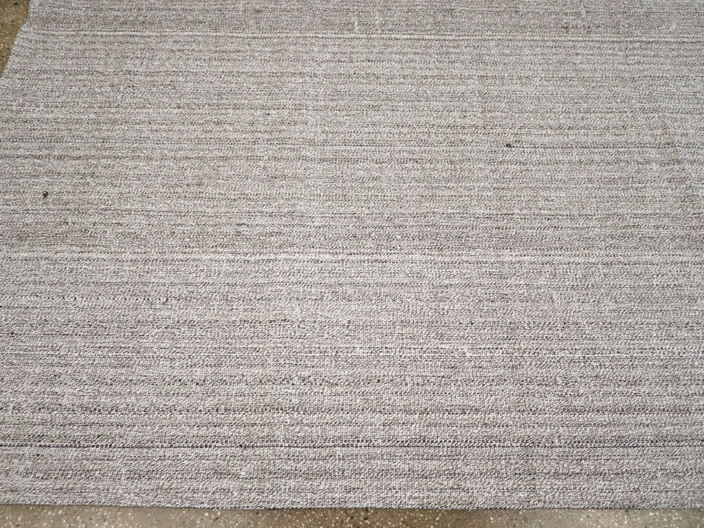 Vintage Turkish Flatweave Kilim Room Size Carpet, No.30987 - Gss