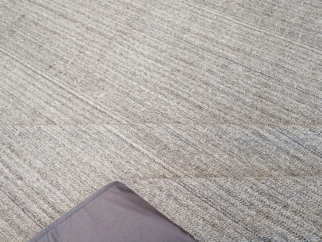 Vintage Turkish Flatweave Kilim Room Size Carpet, No.30987 - Gss