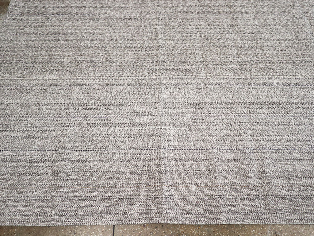 Vintage Turkish Flatweave Kilim Room Size Carpet, No.30989 - Gss