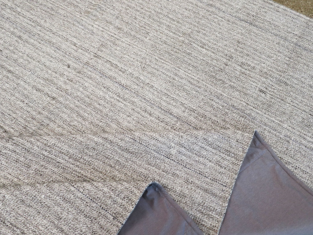 Vintage Turkish Flatweave Kilim Room Size Carpet, No.30989 - Gss