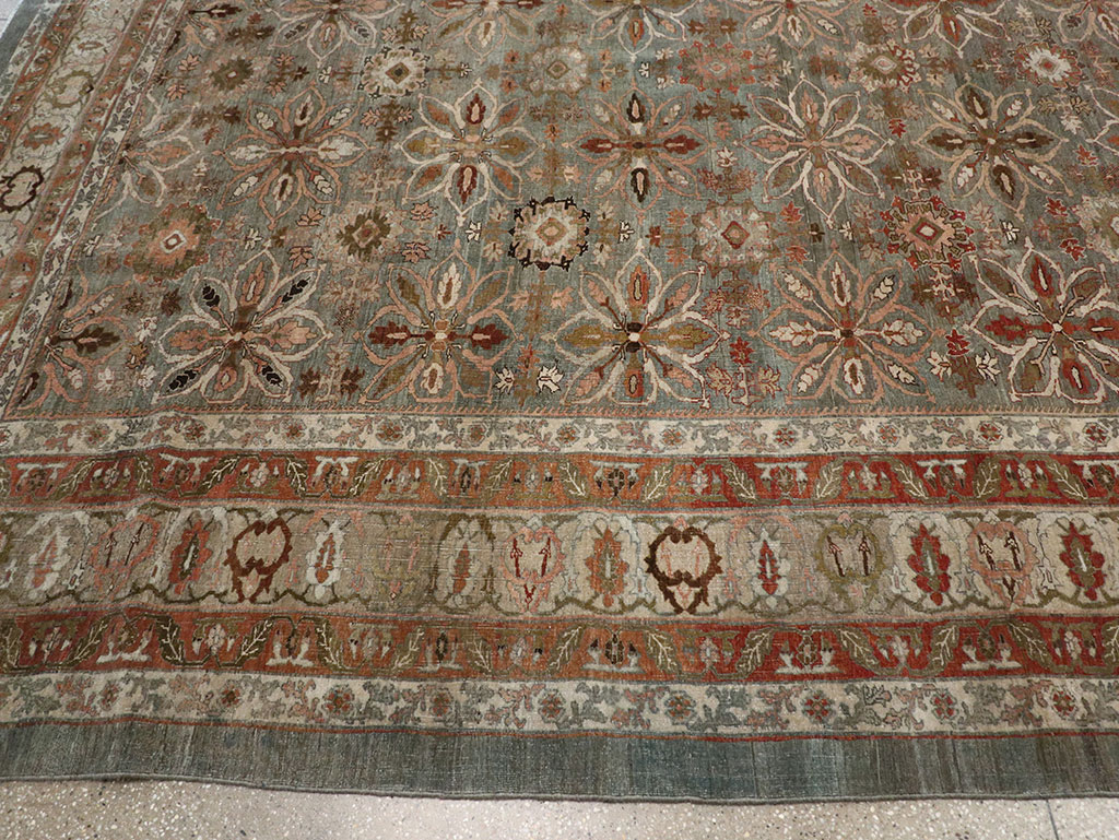 Antique Persian Bidjar Oversize Carpet, No.30993 - Gss