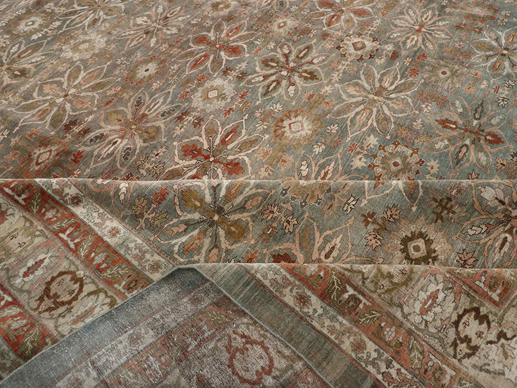 Antique Persian Bidjar Oversize Carpet, No.30993 - Gss