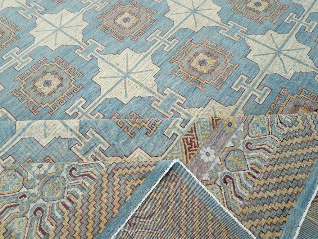 Contemporary East Turkestan Khotan Oversize Carpet, No.30995 - Gss