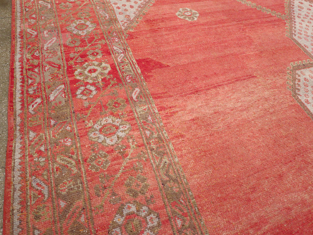 Antique Turkish Oushak Carpet, No.31002 - Gss