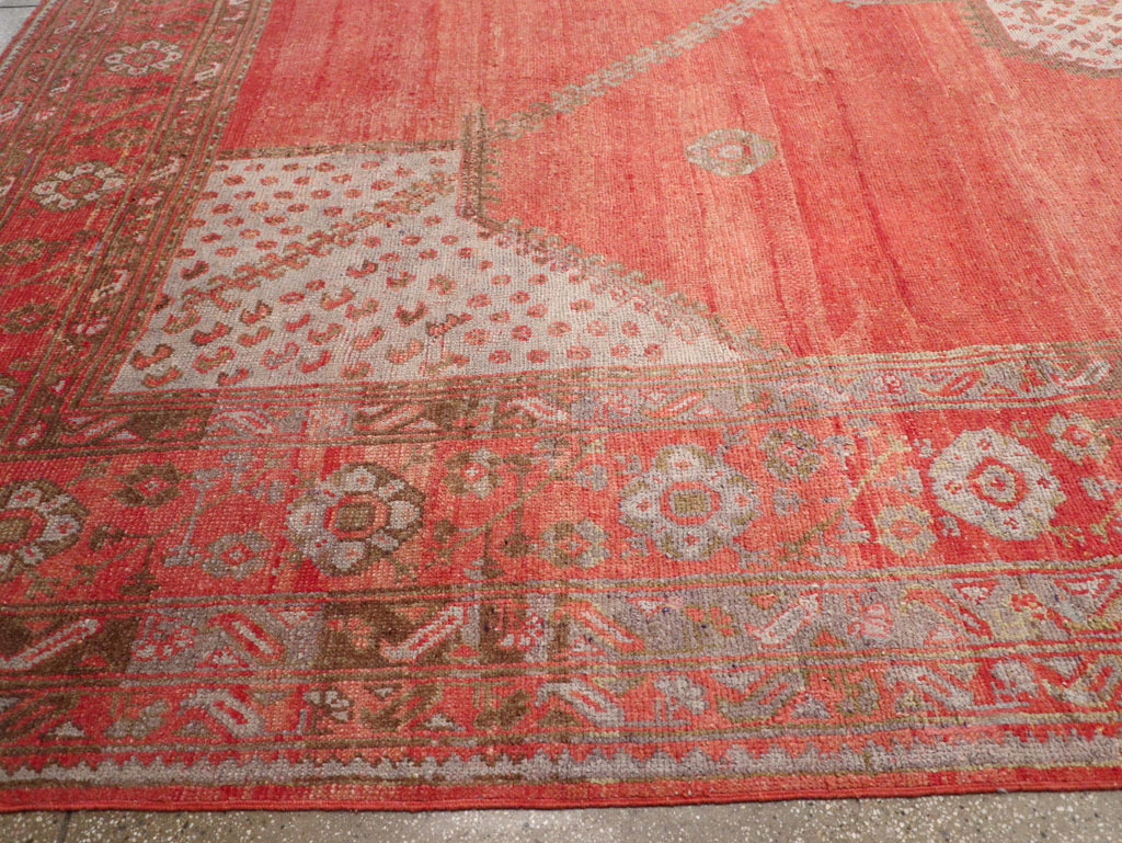 Antique Turkish Oushak Carpet, No.31002 - Gss