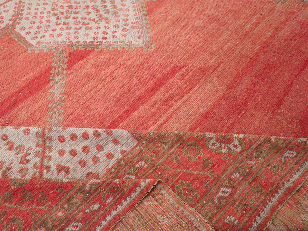Antique Turkish Oushak Carpet, No.31002 - Gss