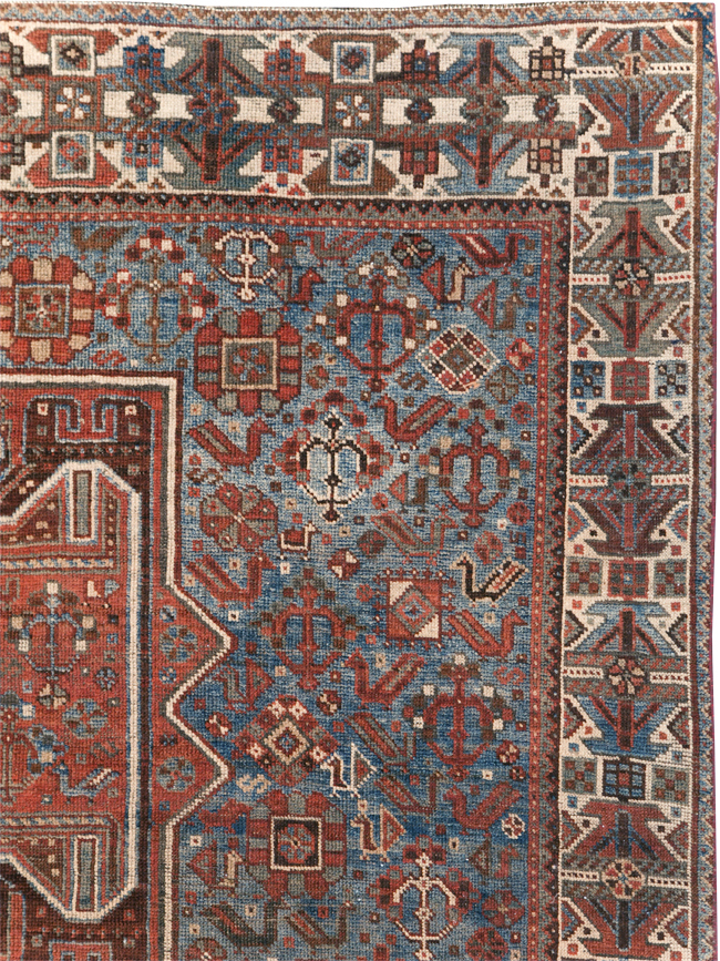 Antique Persian Shiraz Rug, No.31003 - Gss