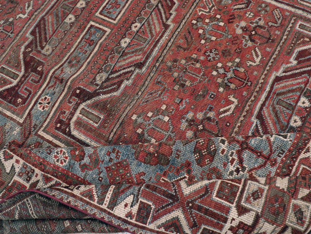Antique Persian Shiraz Rug, No.31003 - Gss