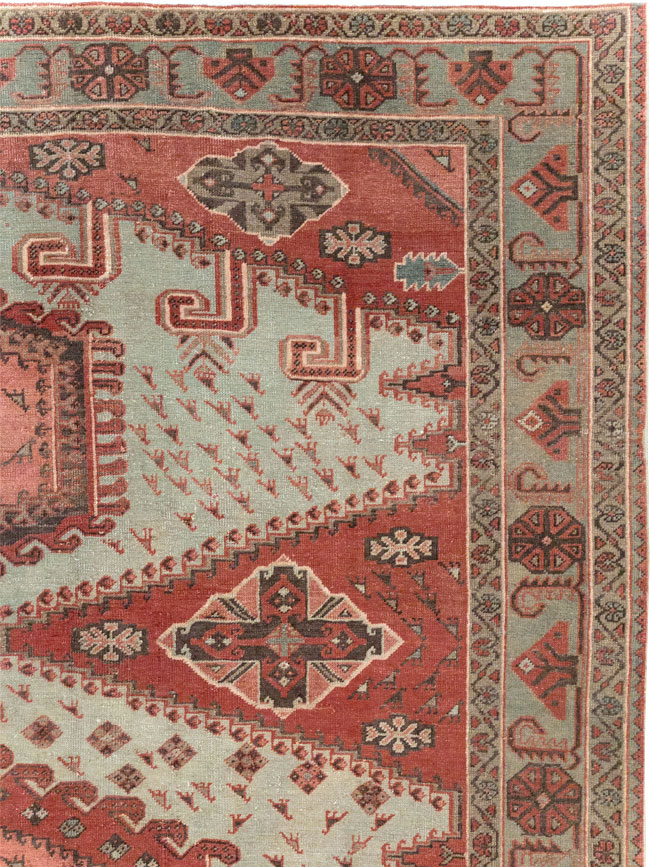 Vintage Persian Veece Room Size Carpet, No.31004 - Gss