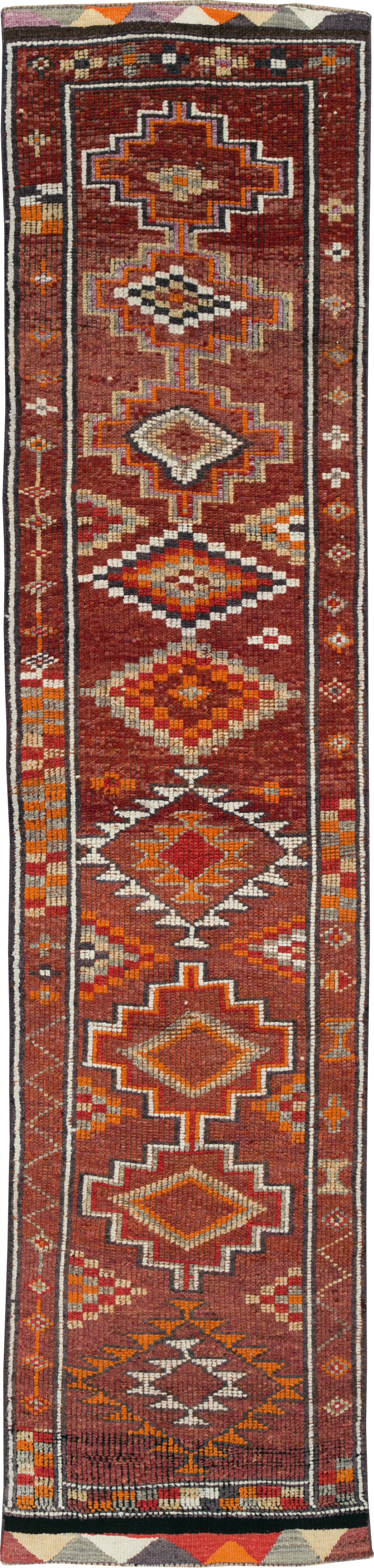 Vintage Turkish Anatolian Runner, No.31008 - Gss