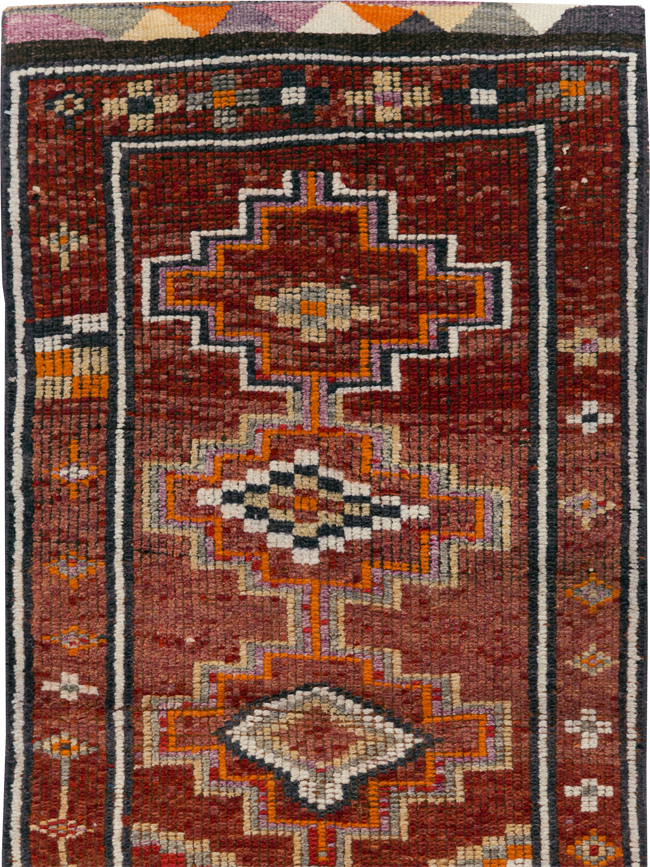 Vintage Turkish Anatolian Runner, No.31008 - Gss