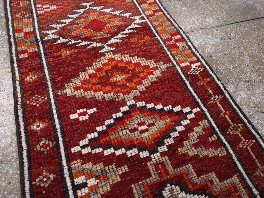 Vintage Turkish Anatolian Runner, No.31008 - Gss