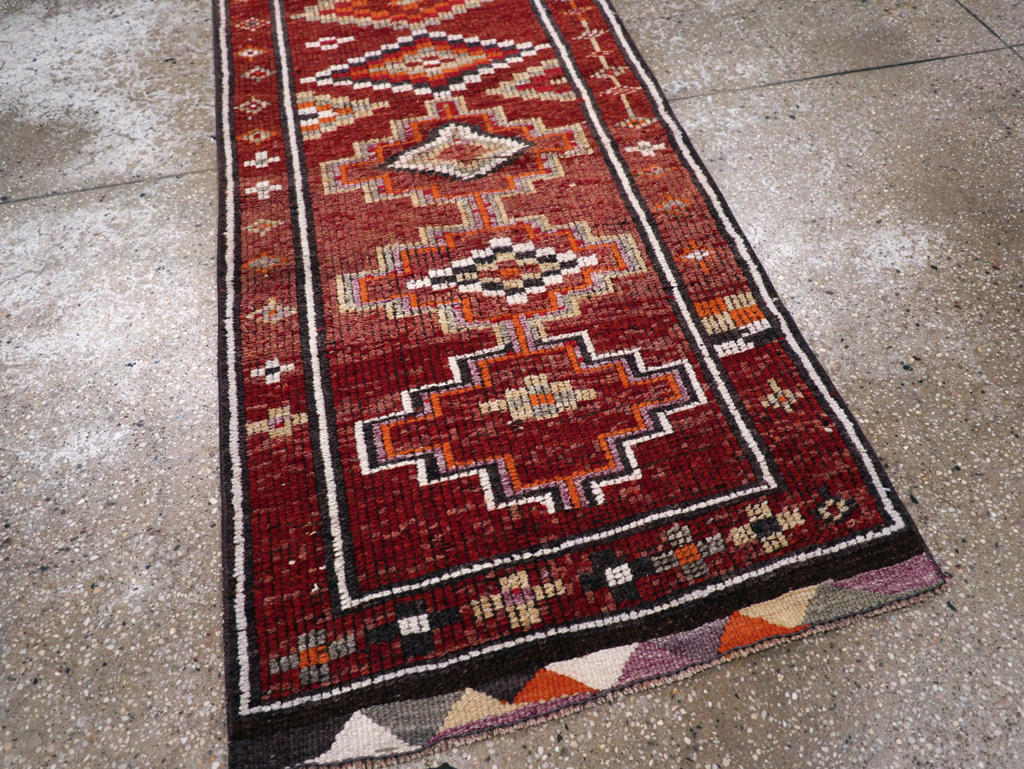 Vintage Turkish Anatolian Runner, No.31008 - Gss