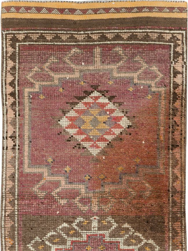 Vintage Turkish Anatolian Runner, No.31010 - Gss