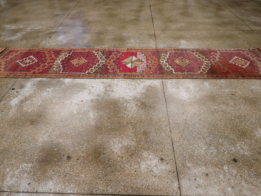Vintage Turkish Anatolian Runner, No.31010 - Gss