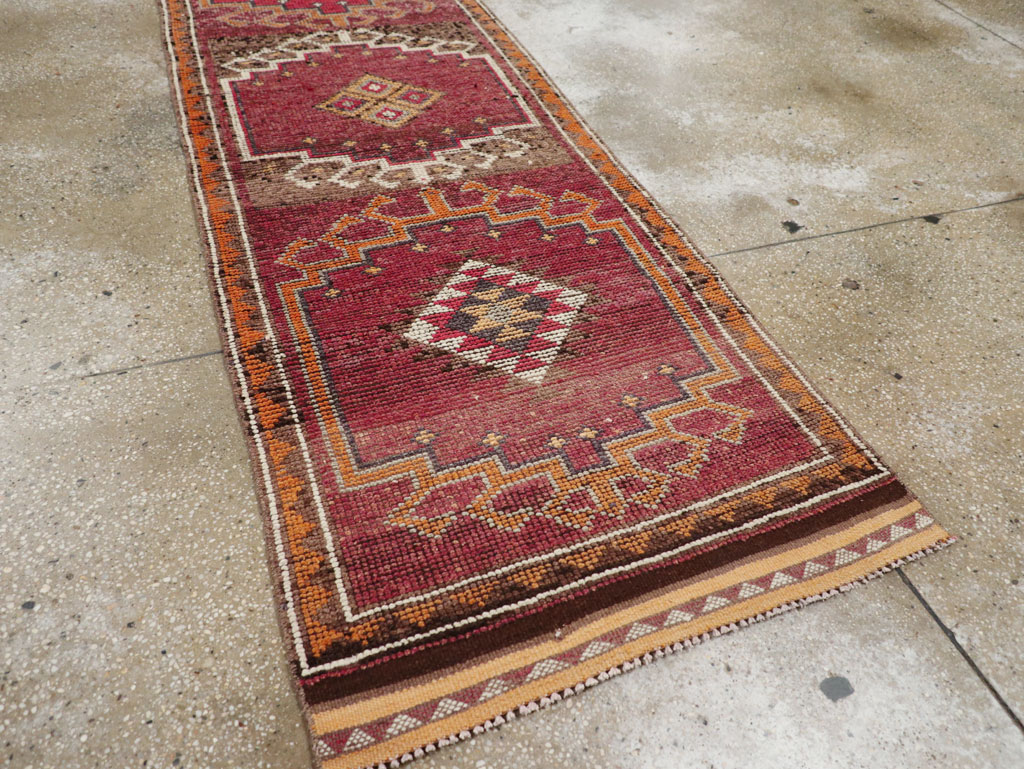 Vintage Turkish Anatolian Runner, No.31010 - Gss