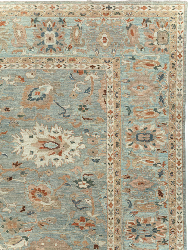 Modern Persian Sultanabad Room Size Carpet, No.31014 - Gss