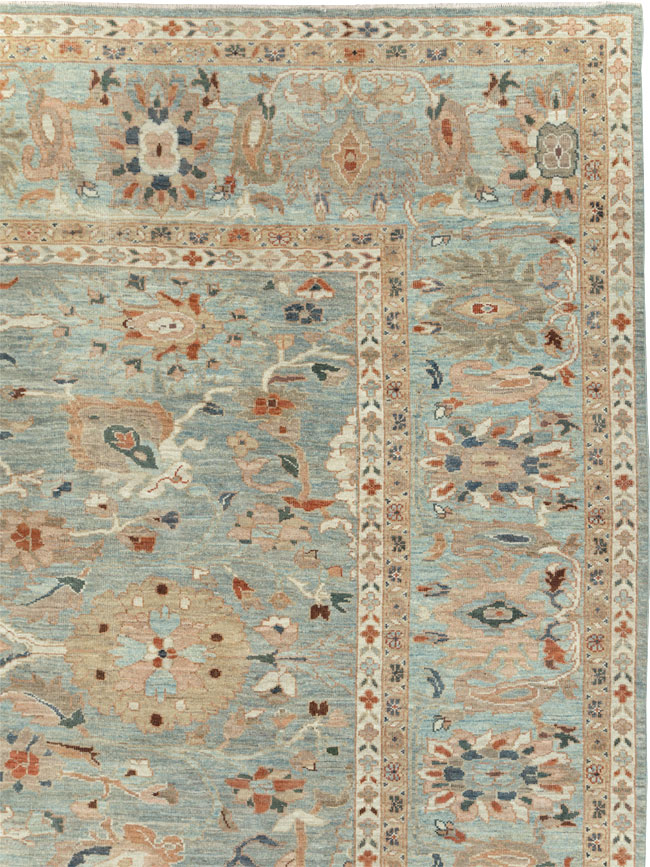 Modern Persian Sultanabad Room Size Carpet, No.31014 - Gss