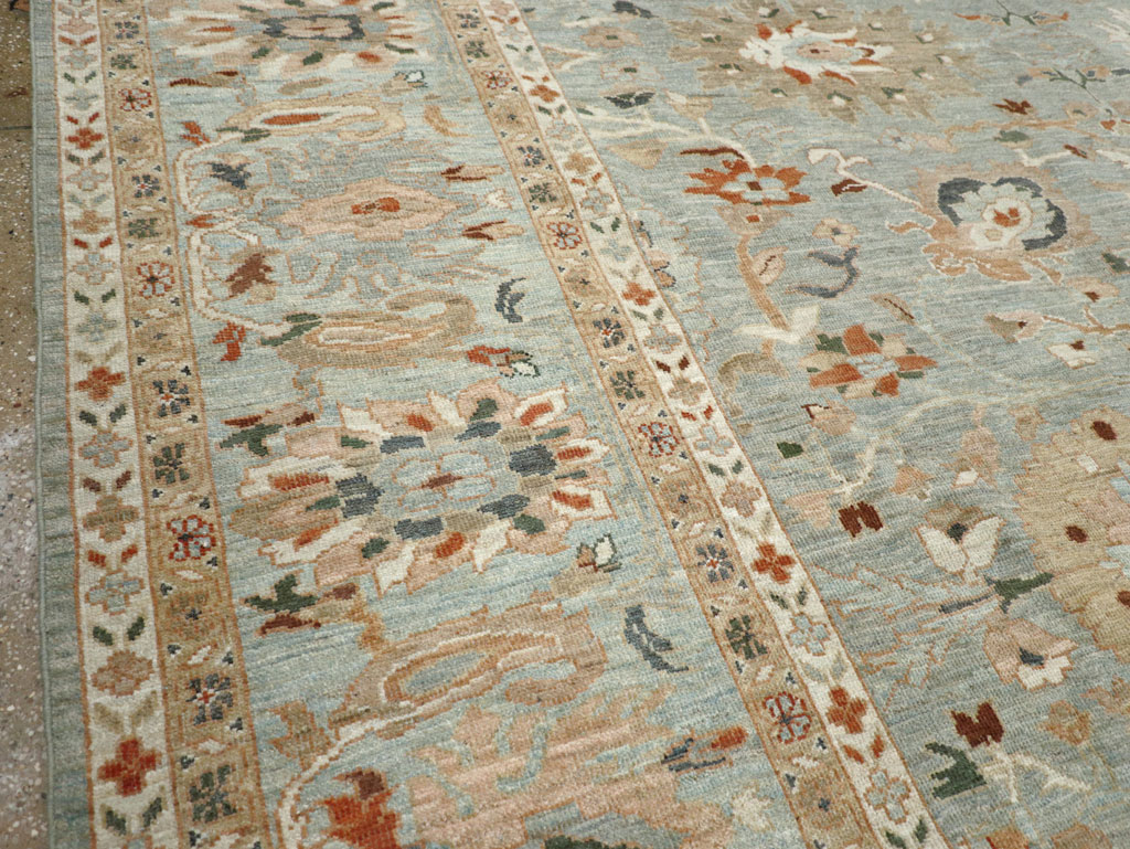 Modern Persian Sultanabad Room Size Carpet, No.31014 - Gss