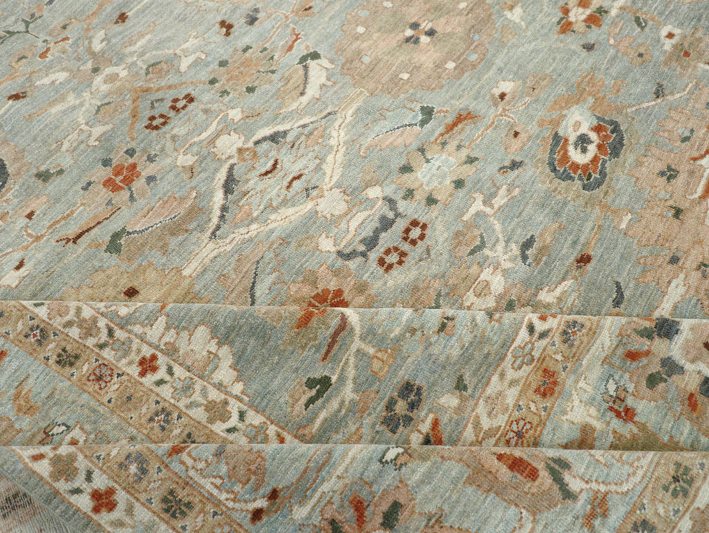 Modern Persian Sultanabad Room Size Carpet, No.31014 - Gss