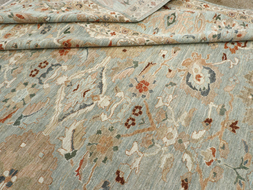 Modern Persian Sultanabad Room Size Carpet, No.31014 - Gss