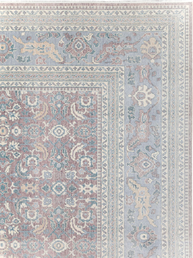 Persian Dorokhsh Inspired Modern Turkish Room Size Carpet, No.31022 - Gss