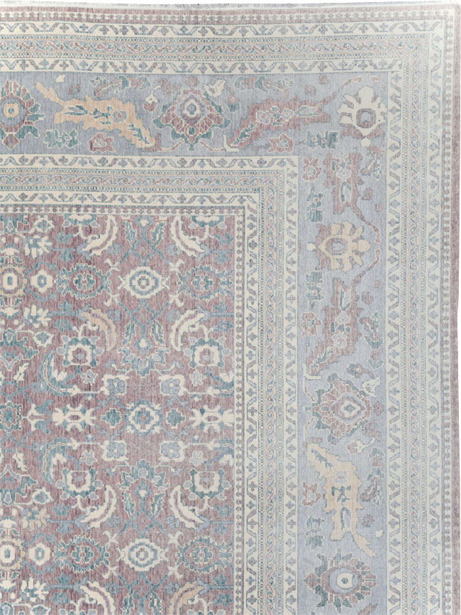 Persian Dorokhsh Inspired Modern Turkish Room Size Carpet, No.31022 - Gss
