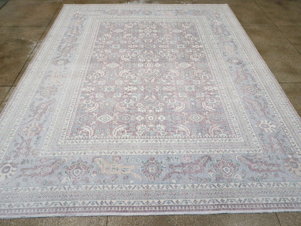 Persian Dorokhsh Inspired Modern Turkish Room Size Carpet, No.31022 - Gss