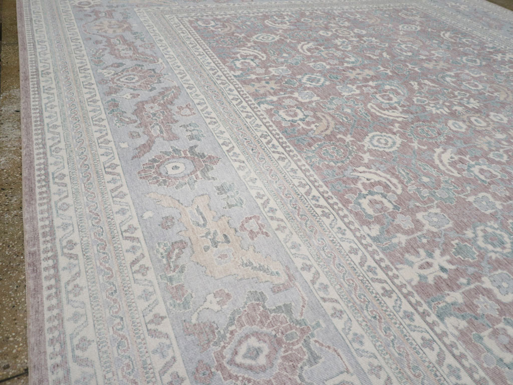 Persian Dorokhsh Inspired Modern Turkish Room Size Carpet, No.31022 - Gss
