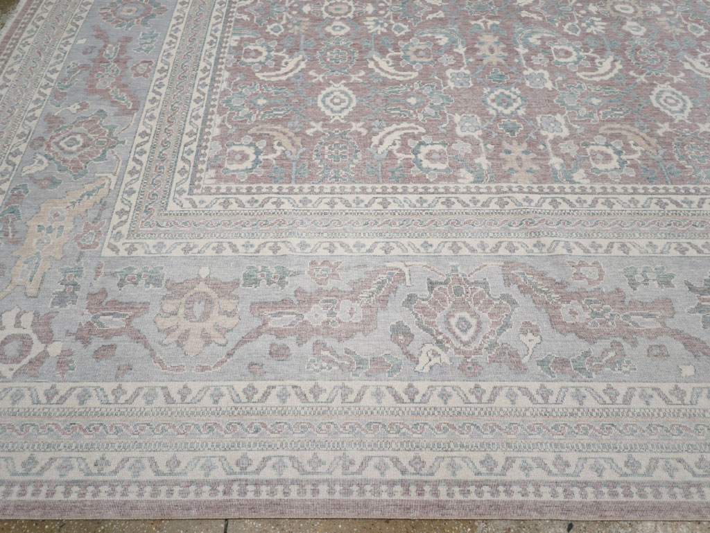 Persian Dorokhsh Inspired Modern Turkish Room Size Carpet, No.31022 - Gss