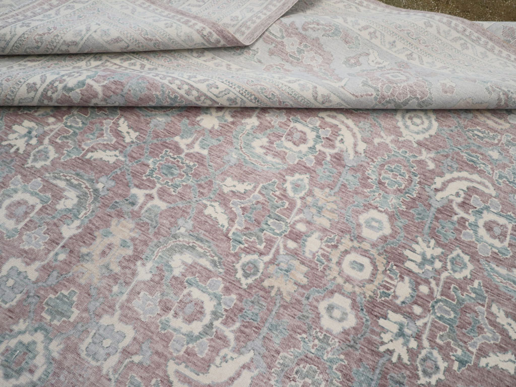 Persian Dorokhsh Inspired Modern Turkish Room Size Carpet, No.31022 - Gss