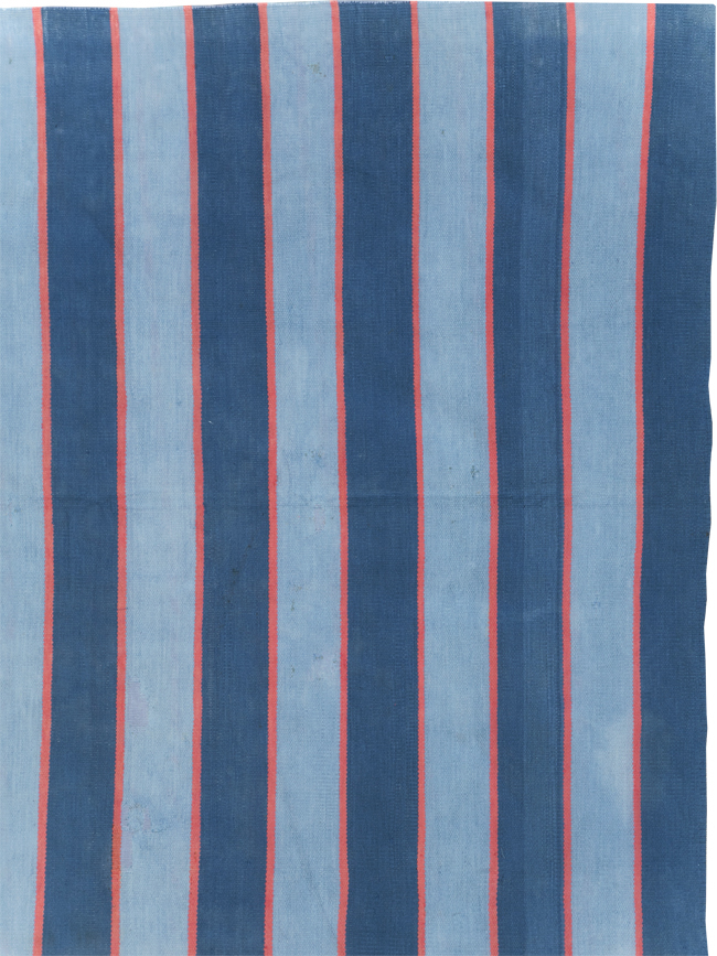 Vintage Indian Flatweave Dhurrie Square Rug, No.31023 - Gss