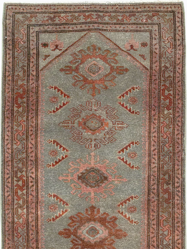Vintage Persian Malayer Runner, No.31024 - Gss