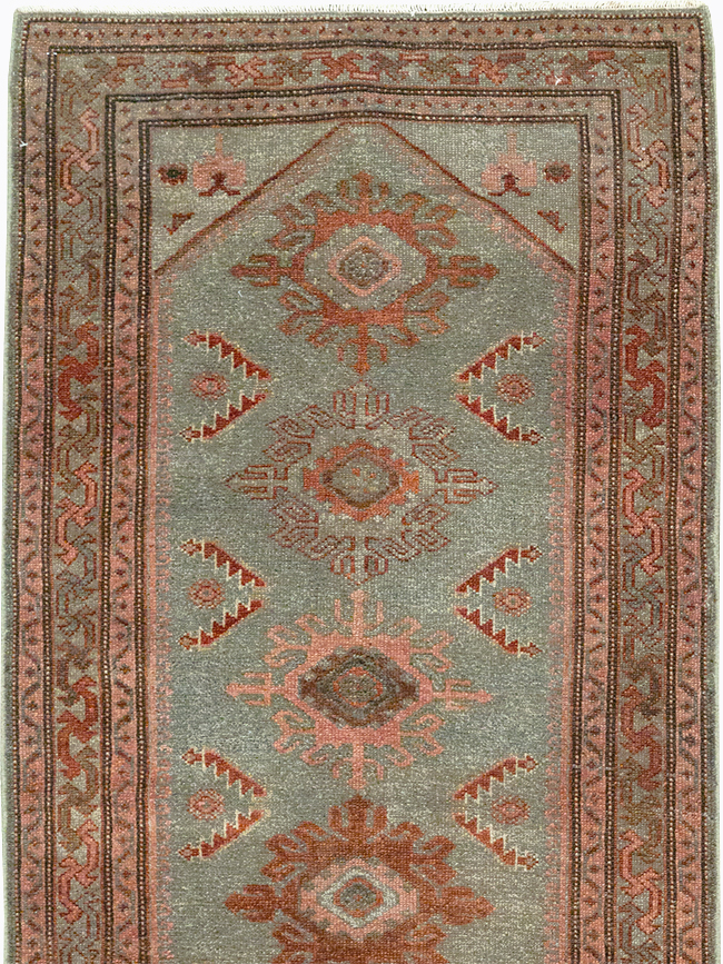 Vintage Persian Malayer Runner, No.31024 - Gss