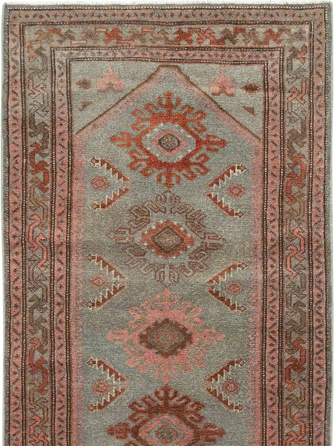 Vintage Persian Malayer Runner, No.31024 - Gss