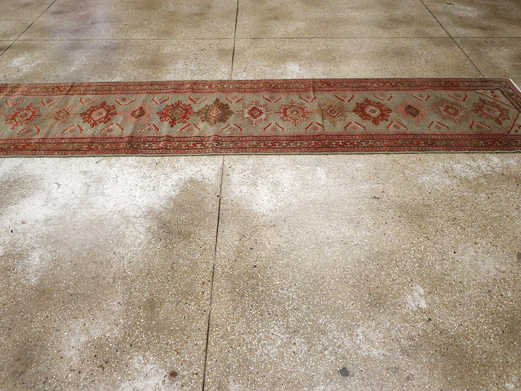 Vintage Persian Malayer Runner, No.31024 - Gss